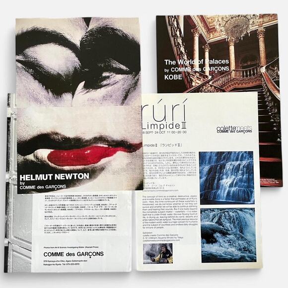 Helmut Newton by Comme des Garçons pamphlet - Picture 1 of 3